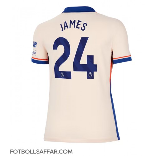 Chelsea Reece James #24 Bortatröja Dam 2024-25 Kortärmad